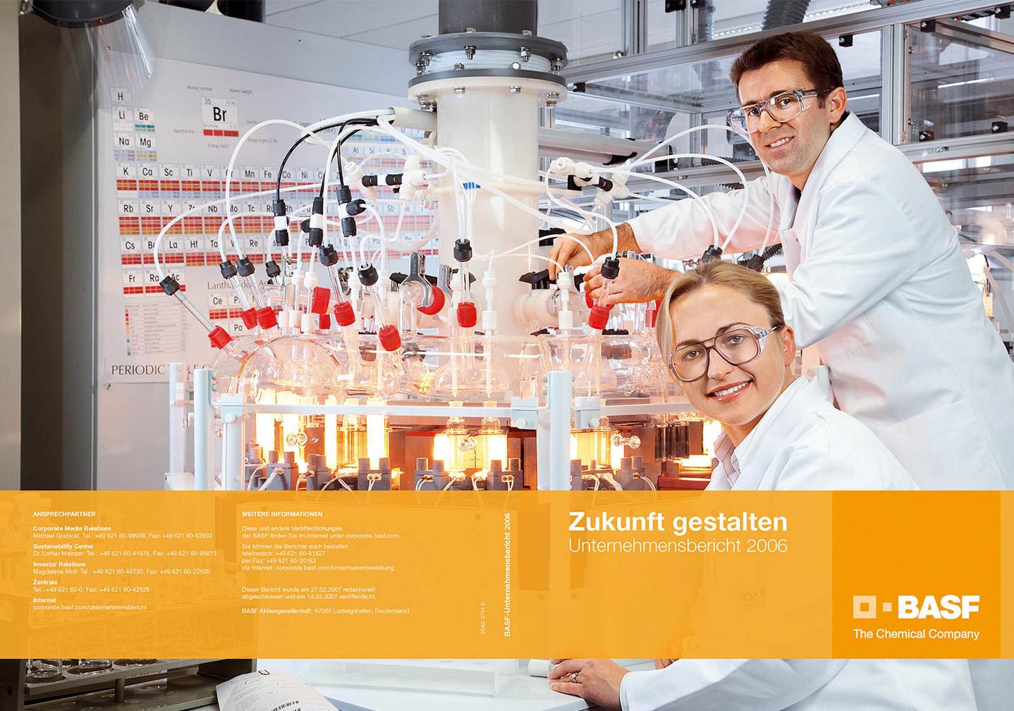 BASF-Unternehmensbericht Ludwigshafen
