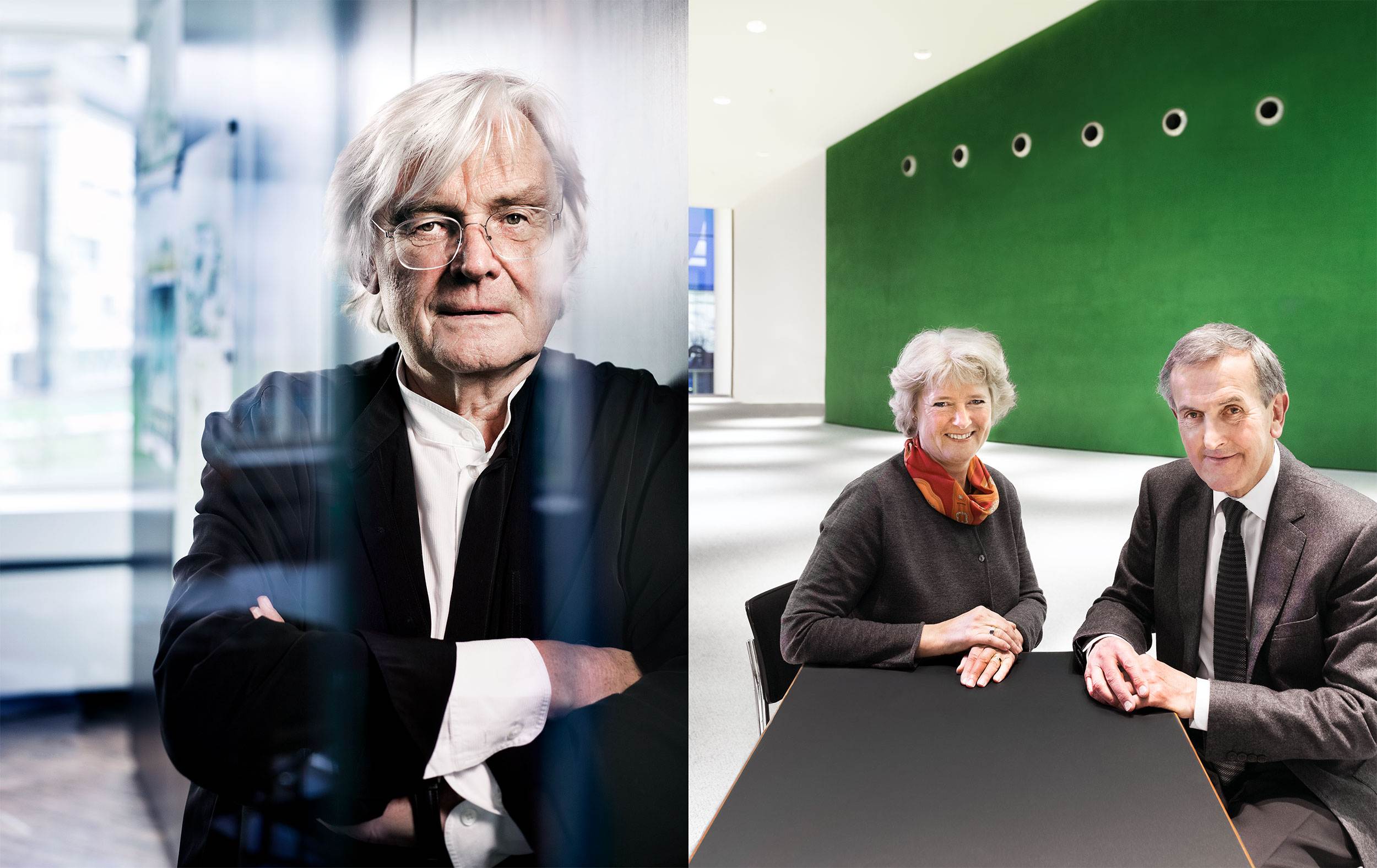 FOCUS | Meinhard v. Gerkan SPIEGEL | Monika Grütters u. Neil MacGregor