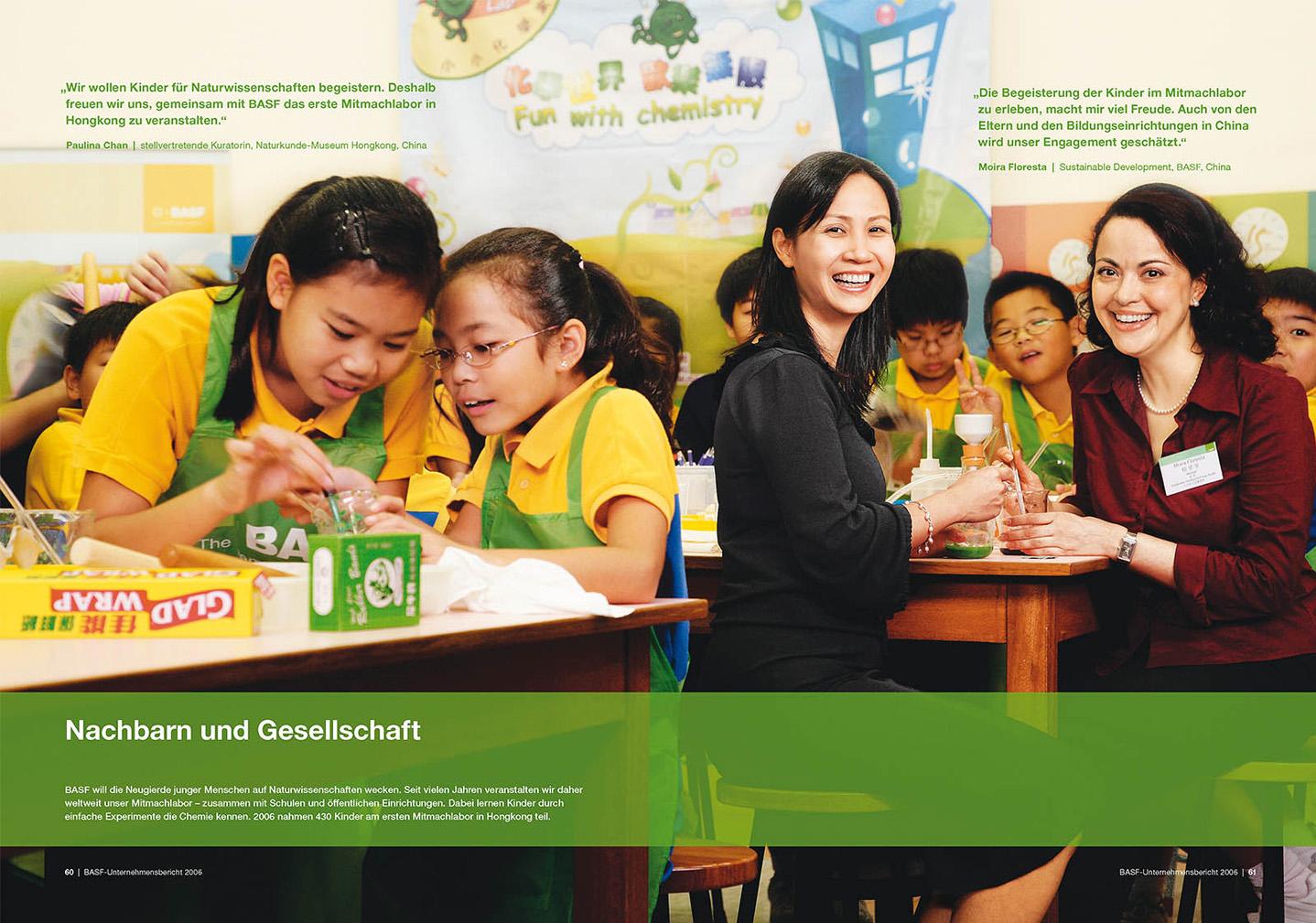 BASF-Unternehmensbericht Hong Kong