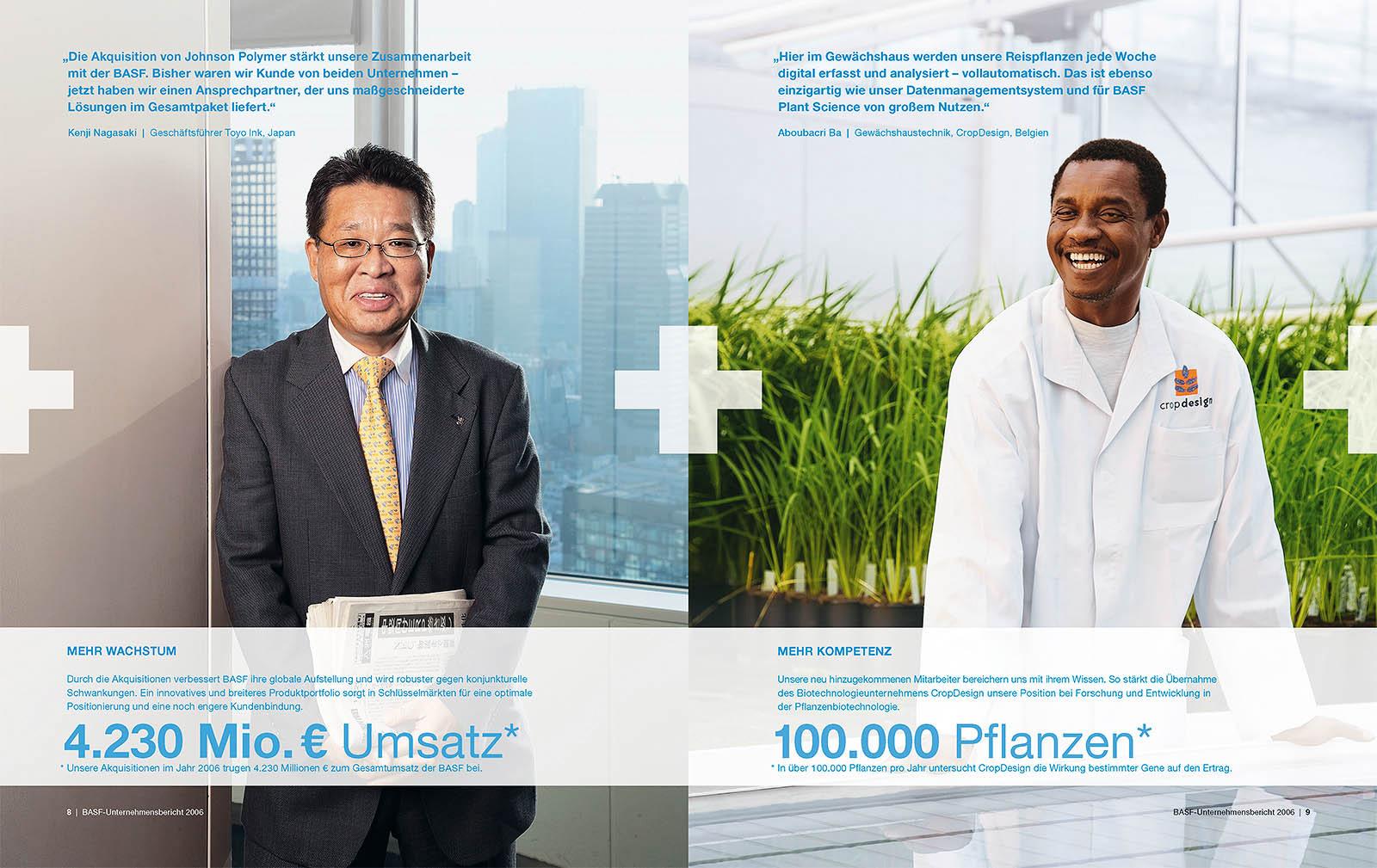 BASF Unternehmensbericht Brasilien Japan | Belgien