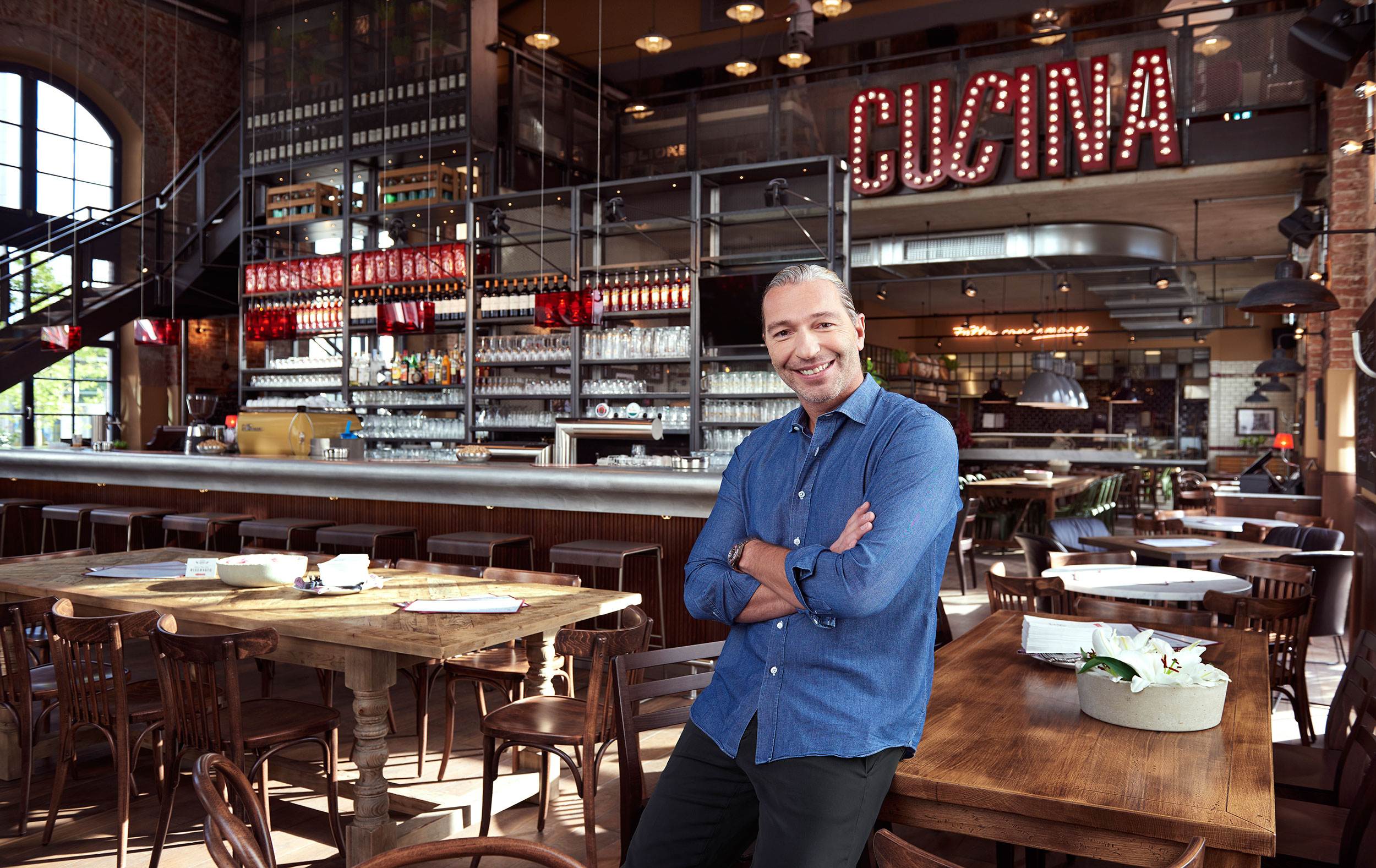 VR-Leasing | Botschafter Kampagne Friedemann Findeis | L'Osteria