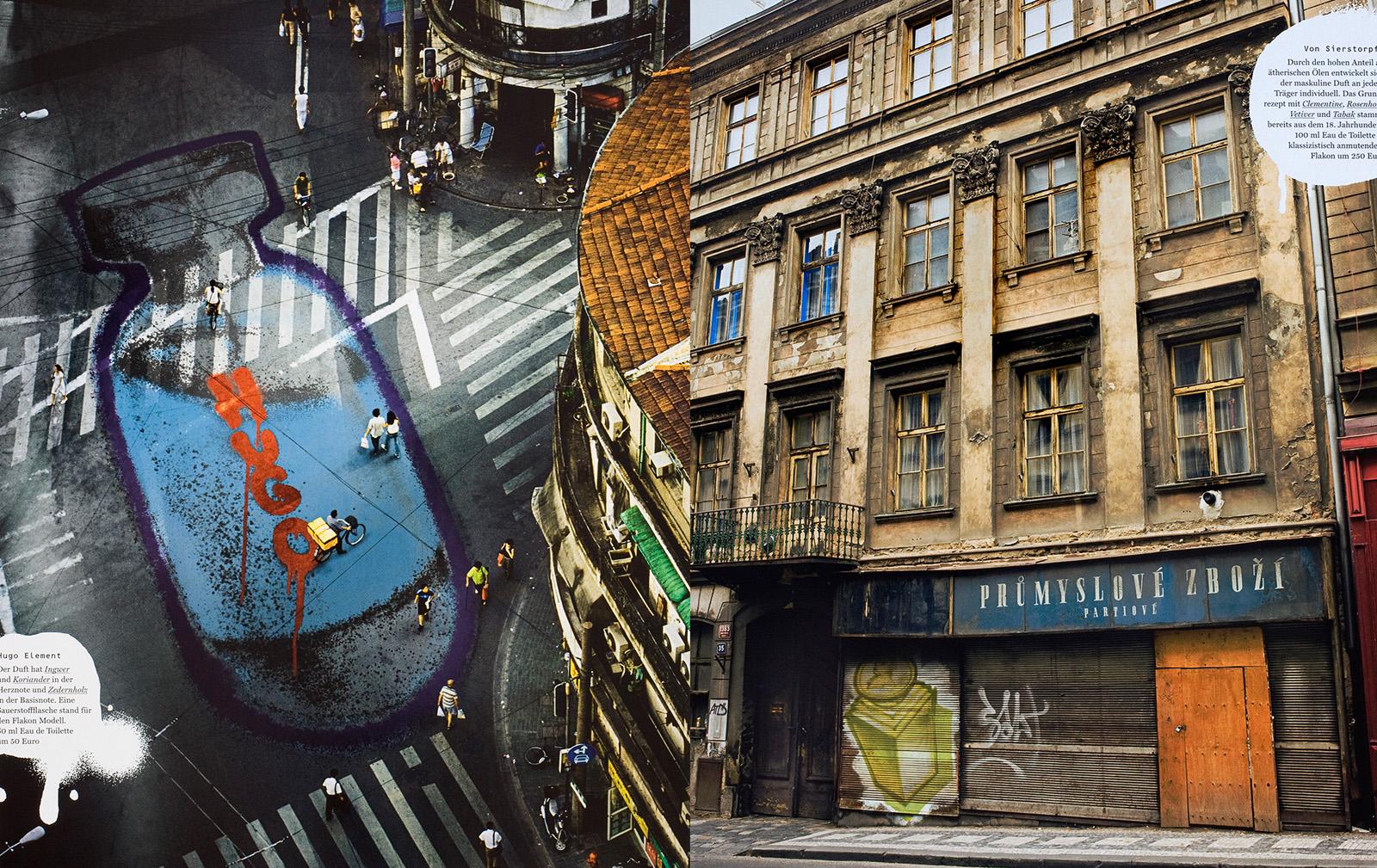 Best Fashion Magazin Perfume meets graffiti