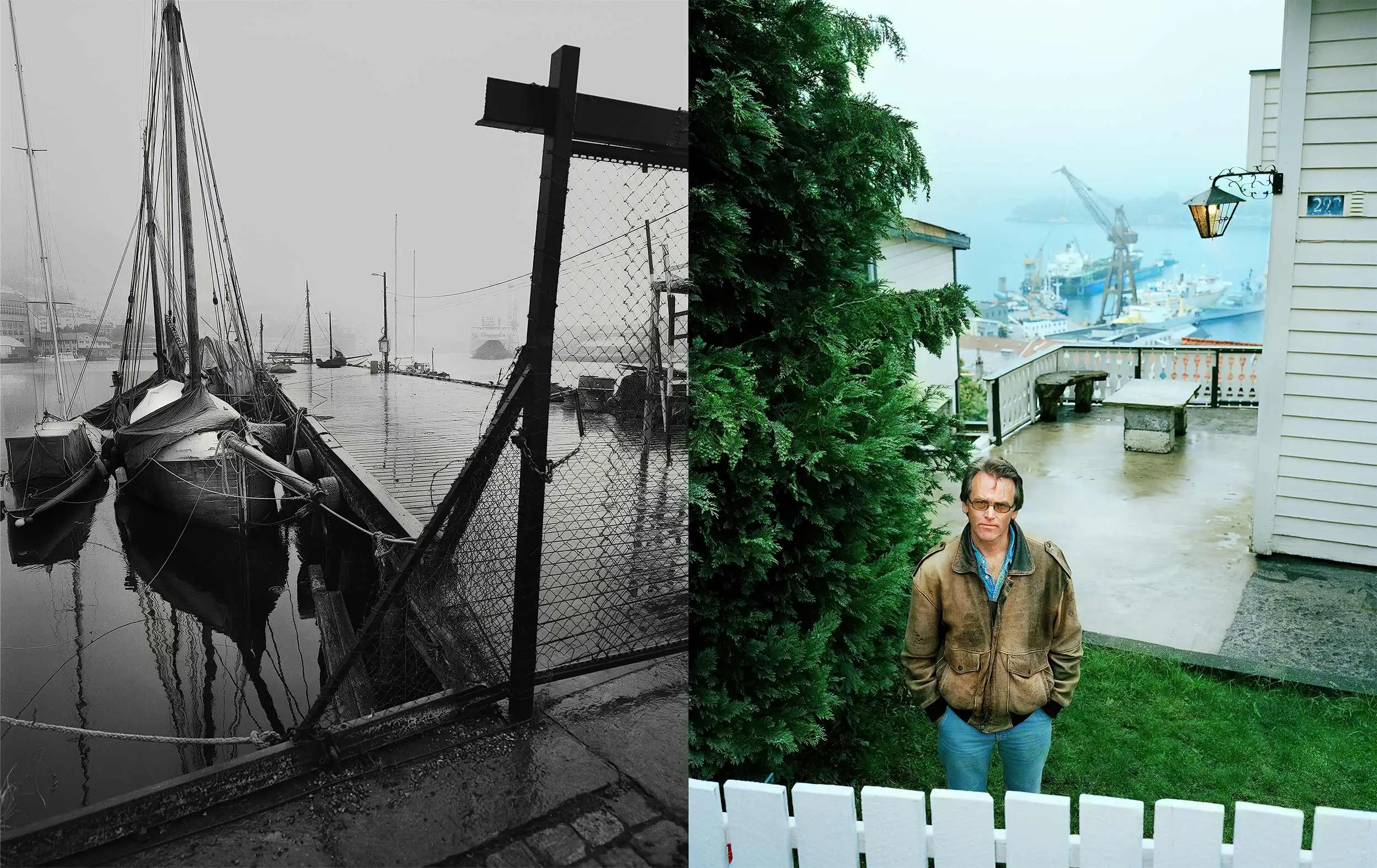 LUFTHANSA MAGAZIN Gunnar Staalesen | Kriminalautor | Bergen - Norwegen